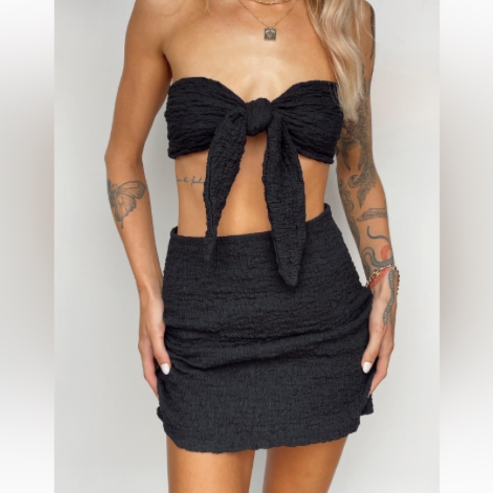 Princess Polly Matilda Set Black - Size 4